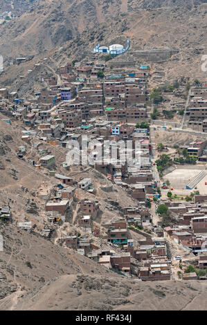 Trimestre più povere a Lima in Perù Foto Stock