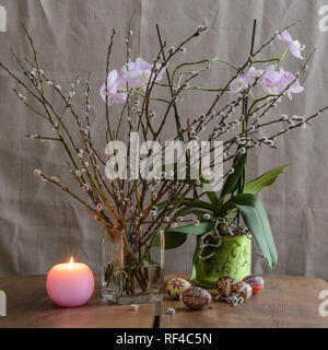 Pasqua Primavera still-life Foto Stock