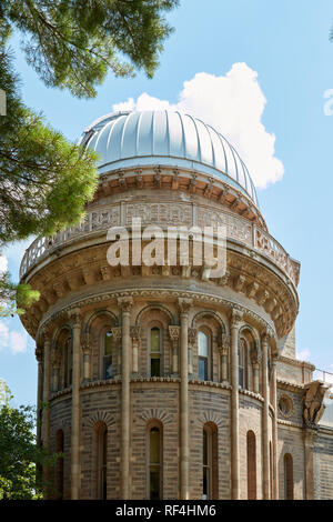 Un piccolo cannocchiale cupola a Yerkes Observatory in Williams Bay, Wisconsin Foto Stock