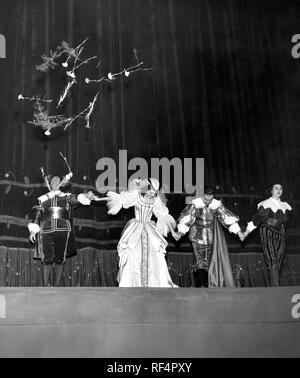 Maria callas, un ballo in maschera, 1957-1958 Foto Stock