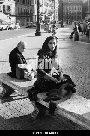 Anna Maria pierangeli, Roma, Italia, 1957 Foto Stock