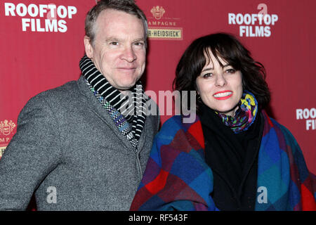 New York, Stati Uniti d'America. 12 Mar, 2015. Tate Donovan, Parker Posey al giovedì, Mar 12, 2015 'Seymour: Introduzione' speciale proiezione a San Barts cattedrale in New York, Stati Uniti d'America. Credito: Steve Mack/S.D. Mack foto/Alamy Foto Stock