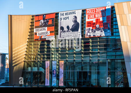 Centro per i diritti civili e umani in downtown Atlanta, Georgia. (USA) Foto Stock
