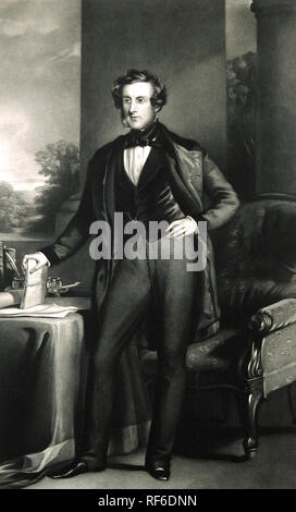 ANTHONY ASHLEY-COOPER,7° Conte di Shaftesbury (1801-1885), uomo politico britannico, philanhropist e riformatore sociale Foto Stock
