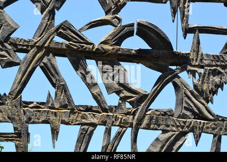 Olocausto Shoa memoriale Yad Vashem a Gerusalemme Foto Stock