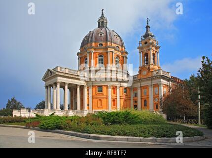 Basilica di Superga Torino, Torino, Piemonte, Italia Foto Stock