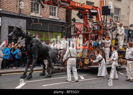 Liverpool giganti di sogno 2018 Foto Stock