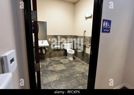 Attività commerciali bagno. Foto Stock