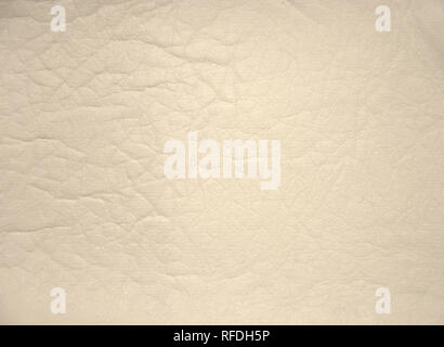 Superficie decorativa imitando artificialmente realizzata in pelle. La foto è stata scattata nelle ore diurne, primo piano. Foto Stock