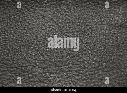 Superficie decorativa imitando artificialmente realizzata in pelle. La foto è stata scattata nelle ore diurne, primo piano. Foto Stock