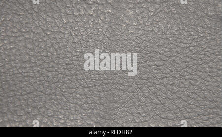 Superficie decorativa imitando artificialmente realizzata in pelle. La foto è stata scattata nelle ore diurne, primo piano. Foto Stock