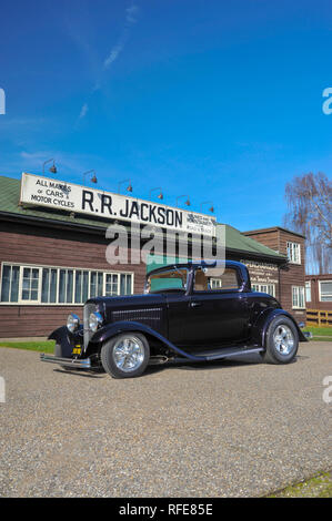 1932 Ford 3 tradizionale finestra di hot rod Foto Stock