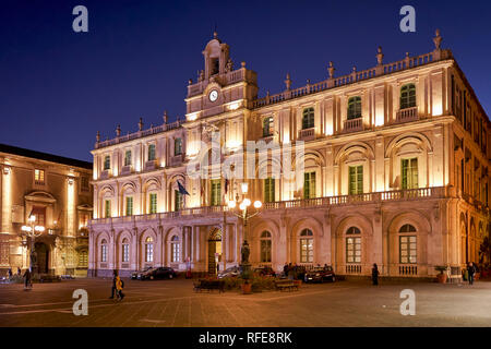 Università degli Studi di Catania. Università. Sicilia Italia Foto Stock