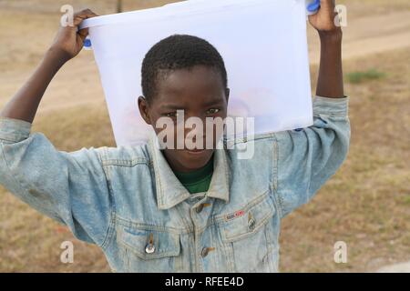 Bambini locali da Ibo Island, Mozambico Foto Stock