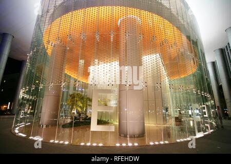 SGP Singapore: Central Business District foyer di un edificio per uffici a Georg Street. | Foto Stock