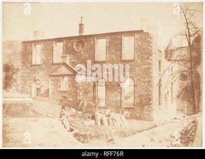 Edimburgo. L orfano ospedale. Artista: David Ottavio Hill (British, Perth, Scozia 1802-1870 Edimburgo, Scozia); Robert Adamson (British, Andrews, Scozia 1821-1848 Andrews, Scozia). Studio fotografico: Hill e Adamson (British, active 1843-1848). Data: 1843-47. Museo: Metropolitan Museum of Art di New York, Stati Uniti d'America. Foto Stock
