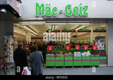 DEU, Germania, Bottrop : negozio discount Maec-Geiz Foto Stock