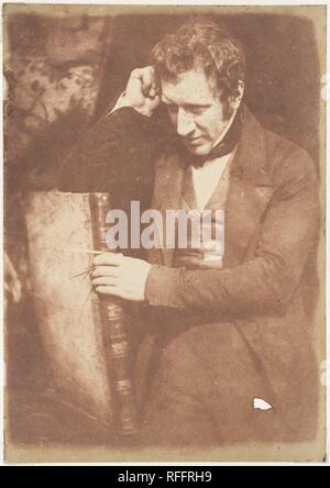 James Nasmyth (vapore martello). Artista: David Ottavio Hill (British, Perth, Scozia 1802-1870 Edimburgo, Scozia); Robert Adamson (British, Andrews, Scozia 1821-1848 Andrews, Scozia). Studio fotografico: Hill e Adamson (British, active 1843-1848). Data: 1843-47. Museo: Metropolitan Museum of Art di New York, Stati Uniti d'America. Foto Stock