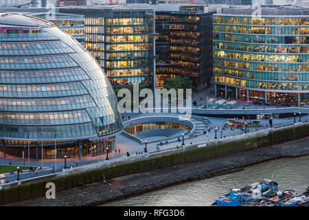 City Hall - HQ del sindaco di Londra Foto Stock