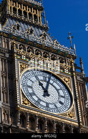 Big Ben dettaglio - molto alta resoluton Foto Stock