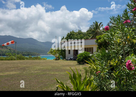 Vanuatu, Aneityum isola, isola di mistero, airport Foto Stock