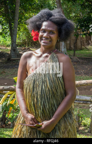 Vanuatu, Aneityum isola, Keamu villaggio culturale Foto Stock