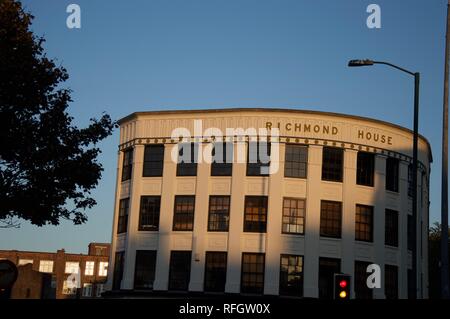 Nottingham paesaggi urbani e strutture Foto Stock