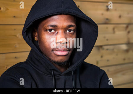 ROTTERDAM, portret Cheikh Toure, giocatore del Feyenoord, calcio, stagione 2018-2019, 09-01-2019, Rotterdam Foto Stock