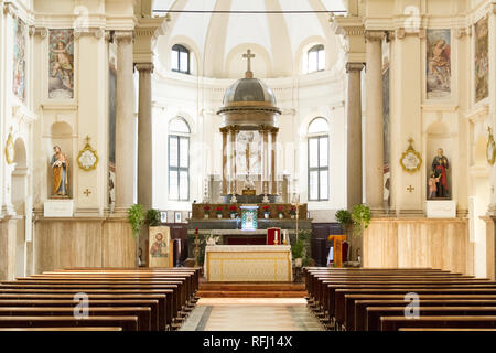 La Chiesa Salesiana "Santa Maria delle Grazie - Santa Maria della Grazia. Foto Stock