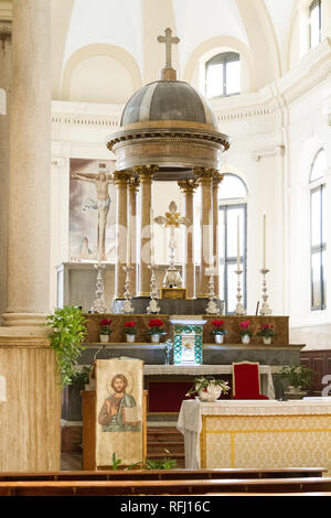 La Chiesa Salesiana "Santa Maria delle Grazie - Santa Maria della Grazia. Foto Stock