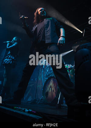 Amaranthe manchester academy jan 2019 Foto Stock