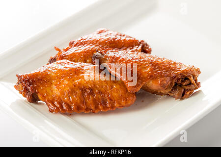 Brasato di anatra ventriglio, cucina Cinese. Foto Stock