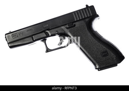 Replica Glock 17 9mm pistola. Foto Stock