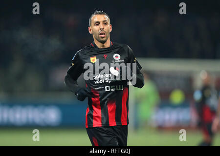 Rotterdam, Paesi Bassi. 26 gen, 2019. ROTTERDAM, 26-01-2019, calcio, stagione 2018/2019, Eredivisie, Van Donge en de Roo Stadium. Mounir El Hamdaoui durante il gioco Excelsior - de Graafschap. Credito: Pro scatti/Alamy Live News Foto Stock