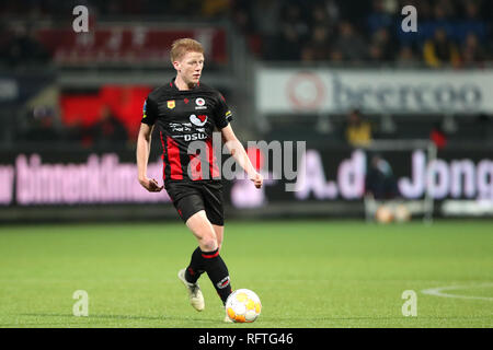 Rotterdam, Paesi Bassi. 26 gen, 2019. ROTTERDAM, 26-01-2019, calcio, stagione 2018/2019, Eredivisie, Van Donge en de Roo Stadium. Excelsior player Jerdy Schouten durante il gioco Excelsior - de Graafschap. Credito: Pro scatti/Alamy Live News Foto Stock