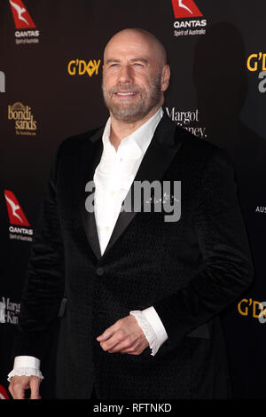 Città di Culver, CA. 26 gen, 2019. John Travolta al XVI annuale del G'Day USA Black Tie Gala a 3Labs di Culver City, California, il 26 gennaio 2019. Credito: Faye Sadou/media/punzone Alamy Live News Foto Stock