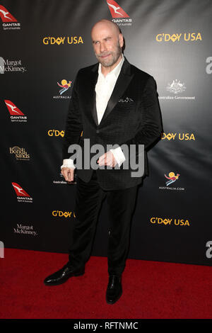 Città di Culver, CA. 26 gen, 2019. John Travolta al XVI annuale del G'Day USA Black Tie Gala a 3Labs di Culver City, California, il 26 gennaio 2019. Credito: Faye Sadou/media/punzone Alamy Live News Foto Stock