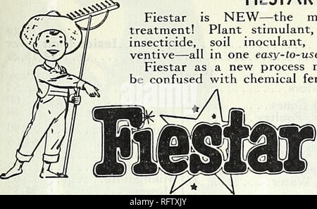 . Capitol city semi per 1958. Vivai (orticoltura) cataloghi; lampadine (piante) cataloghi; Verdure cataloghi; utensili da giardino cataloghi; semi cataloghi. FIESTAR il multi-purpose SOU TRATTAMENTO. Si prega di notare che queste immagini vengono estratte dalla pagina sottoposta a scansione di immagini che possono essere state migliorate digitalmente per la leggibilità - Colorazione e aspetto di queste illustrazioni potrebbero non perfettamente assomigliano al lavoro originale. F. W. Bolgiano &AMP; Co; Henry G. vivaio di Gilbert e il commercio di sementi Catalogo Collezione. Washington, D. C. : F. W. Bolgiano Foto Stock