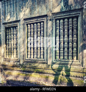 Beng Mealea o Bung Mealea tempio di mattina tempo. Siem Reap. Cambogia Foto Stock