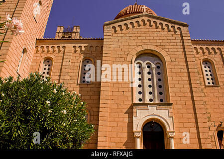 La Chiesa di San Nicola, Aegina town, Aegina Island, Grecia (2) Foto Stock