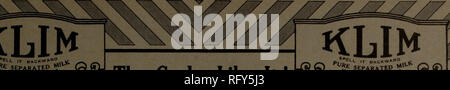 . Canadian Forest industries Gennaio-Giugno 1917. Macchinoso; le foreste e la silvicoltura; prodotti di foresta; polpa di legno Industria; legno industrie utilizzatrici. KLIM P(j*E separate *? Forma DI POLVERE KLIM i cuochi come IHXSllgDS dare il cuoco KLIM, e lui non ti preoccupare per la fornitura di latte. KLIM è sempre fresco e pronto all'uso. Aprire il possibile in qualsiasi momento, utilizzare un quantitativo, sostituire il coperchio e KLIM terrà indefinitamente. Essa ingombri ridotti rispetto ad altri tipi di latte e quindi i tagli dei costi di spedizione. ftLIH non aspro. Per convertire in liquido, basta sciogliere in acqua secondo le direzioni. KLIM è il latte per lumbermen- Foto Stock