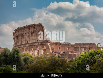 Colosseo, Roma Foto Stock