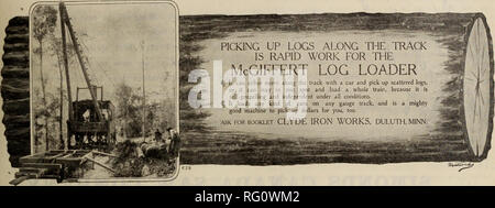 . Canadian Forest industries 1907. Macchinoso; le foreste e la silvicoltura; prodotti di foresta; polpa di legno Industria; legno industrie utilizzatrici. CANADA LUMBERMAN e falegname. Si prega di notare che queste immagini vengono estratte dalla pagina sottoposta a scansione di immagini che possono essere state migliorate digitalmente per la leggibilità - Colorazione e aspetto di queste illustrazioni potrebbero non perfettamente assomigliano al lavoro originale. Don Mills, Ont. : Southam pubblicazioni aziendali Foto Stock