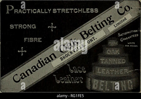 . Canadian Forest industries 1903. Macchinoso; le foreste e la silvicoltura; prodotti di foresta; polpa di legno Industria; legno industrie utilizzatrici. . Si prega di notare che queste immagini vengono estratte dalla pagina sottoposta a scansione di immagini che possono essere state migliorate digitalmente per la leggibilità - Colorazione e aspetto di queste illustrazioni potrebbero non perfettamente assomigliano al lavoro originale. Don Mills, Ont. : Southam pubblicazioni aziendali Foto Stock