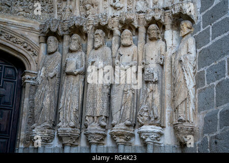 Catedral del Salvador, Ávila, Castiglia e León, Spagna Foto Stock