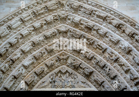 Catedral del Salvador, Ávila, Castiglia e León, Spagna Foto Stock