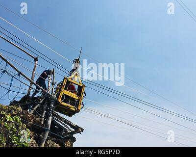 Pantai Timang Indonesia Foto Stock