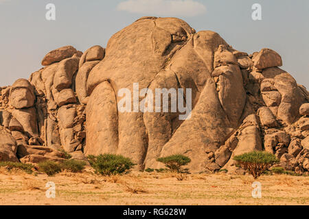 Elephant Rock, Al Ula, Arabia Saudita Foto Stock