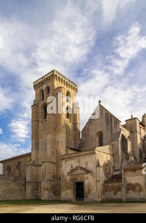 Abbazia di Santa Maria la Real de Las Huelgas vicino a Burgos, Spagna Foto Stock