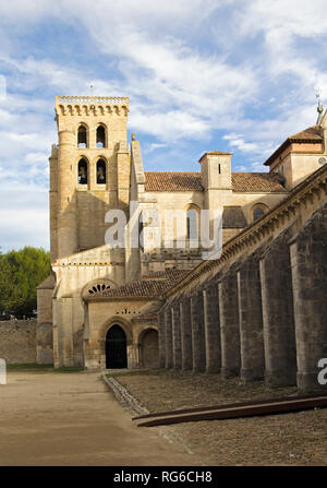 Abbazia di Santa Maria la Real de Las Huelgas vicino a Burgos, Spagna Foto Stock